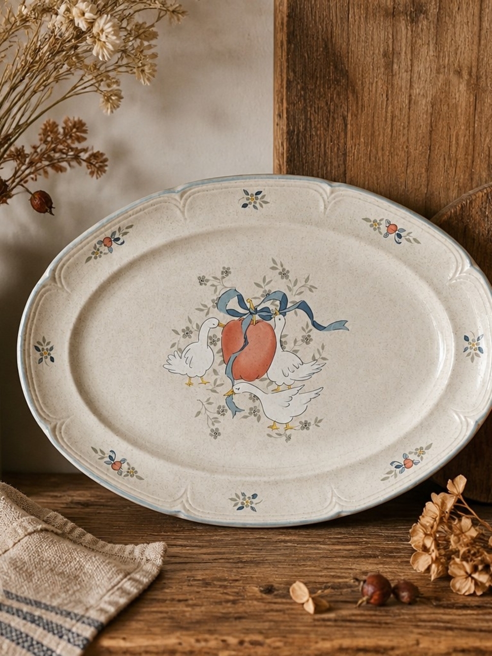 Vintage International China “Marmalade” 11x14” Serving Platter – Made in Japan